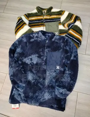 Kids Fleece Jackets (From Ages 4 To 12) - Brown And Blue