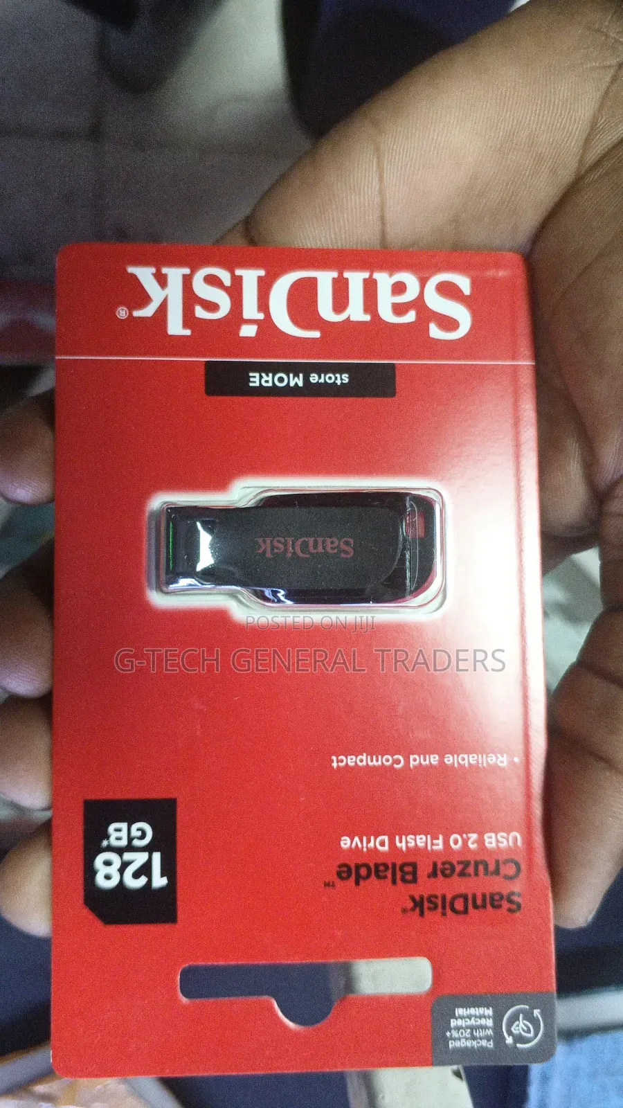 Sandisk Cruizer Blade 128gb Flash Disk