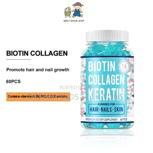 High Potency Biotin Collagen Keratin