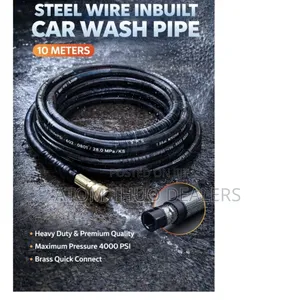 Steel Wire Inbuilt Car Wash Pipe 10 Meters