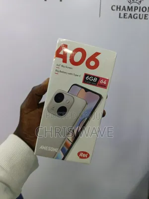 New Itel A06 64 GB Black