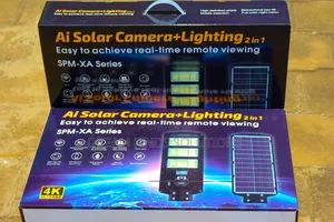 In 1 Solar CCTV Camera and Lighting / Camera + Lighting
