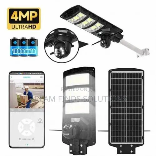 Ai Solar Camera+Lighting 2in1 Real Time Remote Viewing