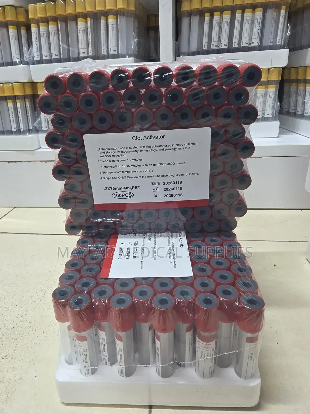 Red Top Vacutainer
