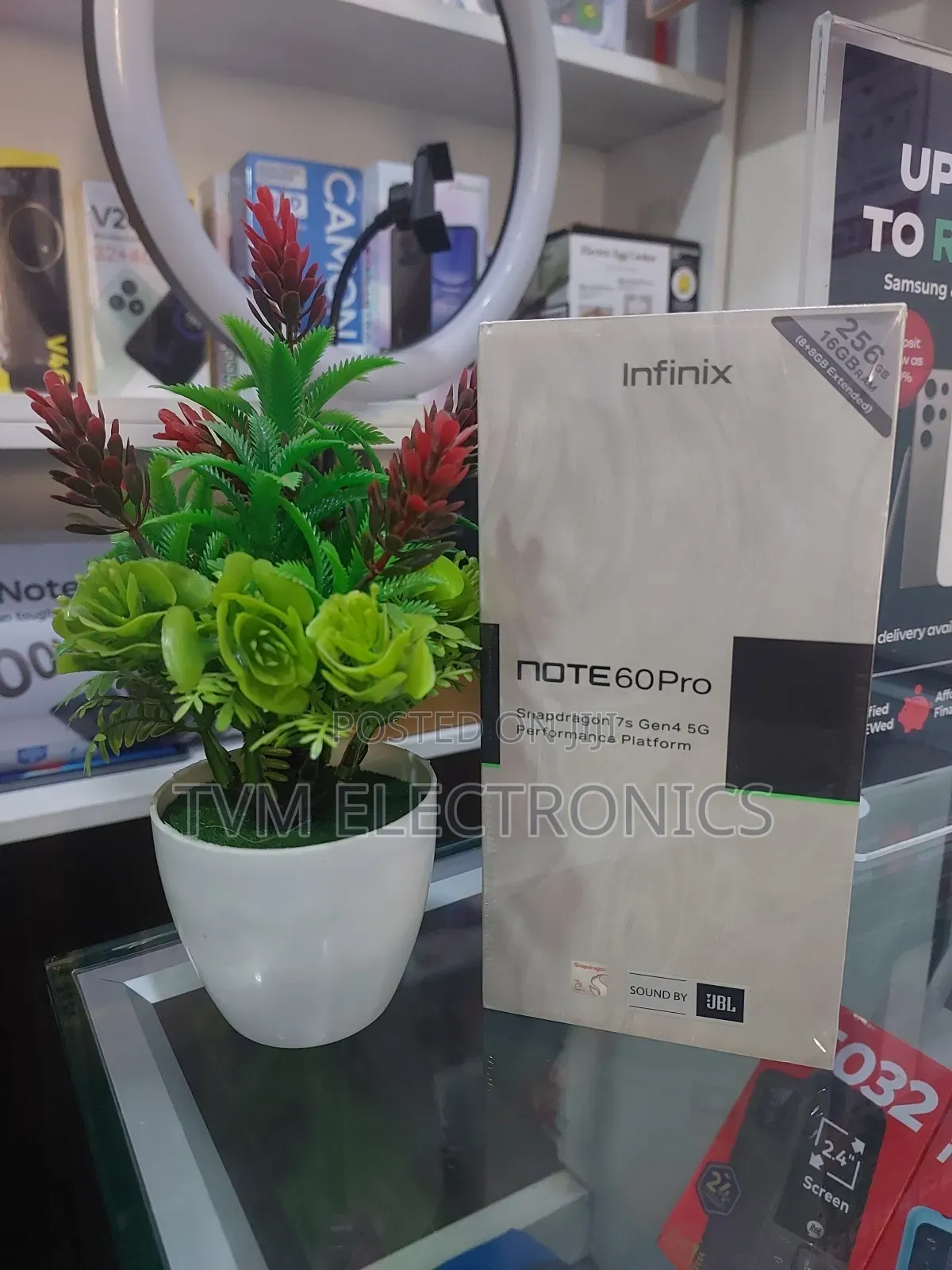 New Infinix Note 60 Pro 256 GB Black