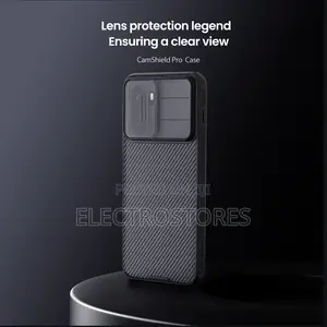 One Plus 15r Nillkin Camshield Case. Black