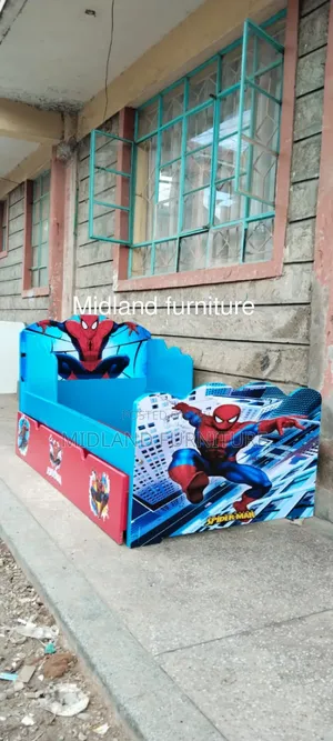 Spiderman Themed Bed for Boys
