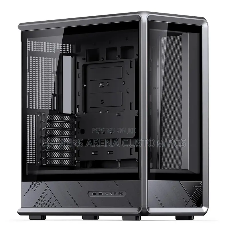 Jonsbo D401 Atx Gaming Pc Case Seaview Black.