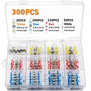 300pcs Heat Shrink Self Solder Seal Wire Connectors Kit