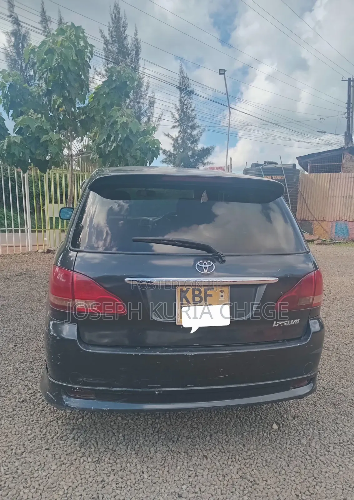 Toyota Ipsum 2005 Black
