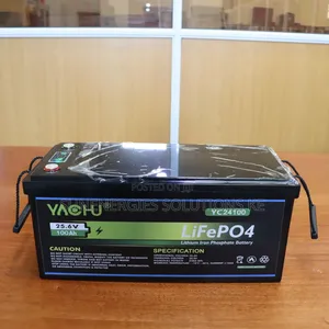 2.56kwh 25.6v 100ah Yachu Lithium Battery