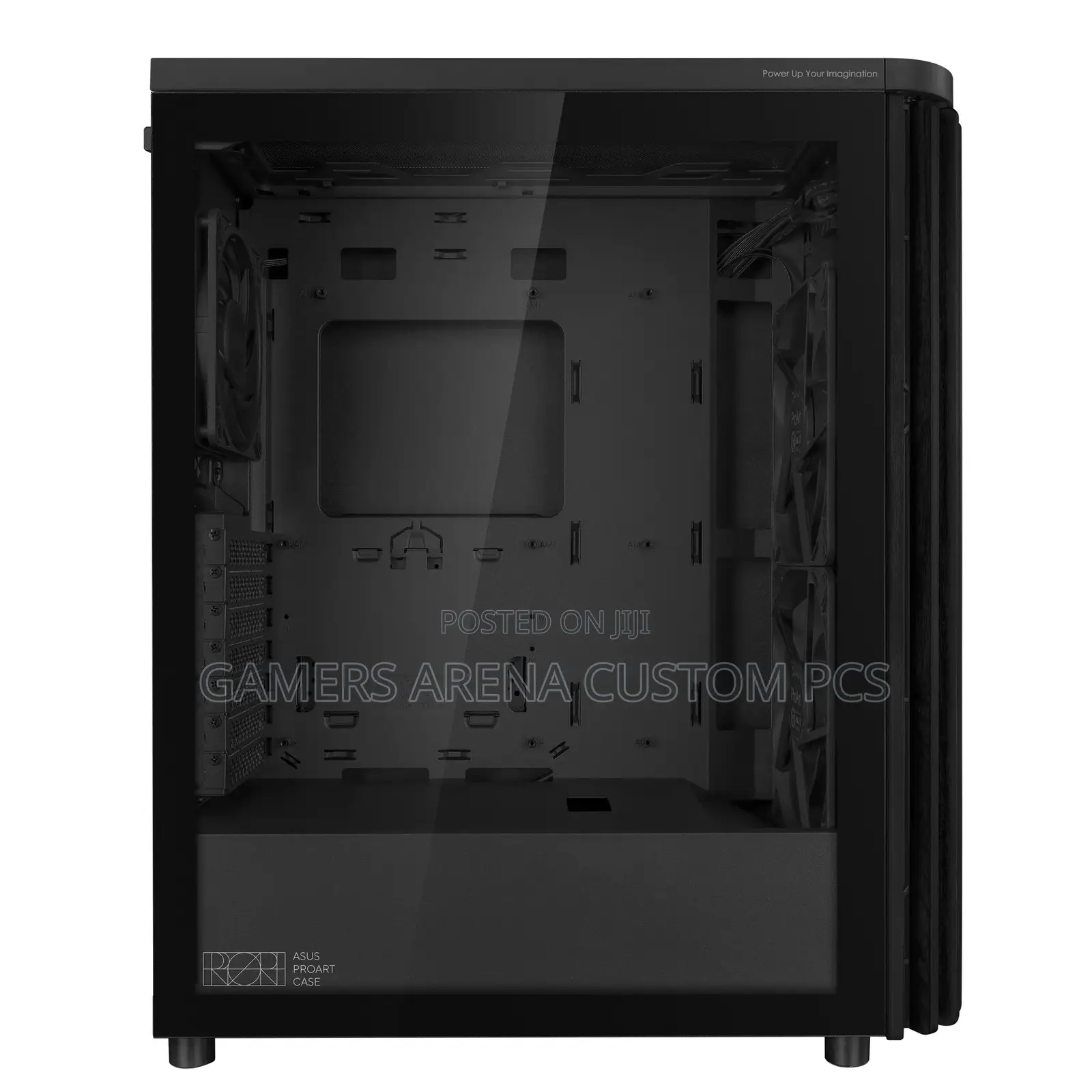 Asus Proart Pa401 Wood Edition Atx Mid-Tower Computer Case.