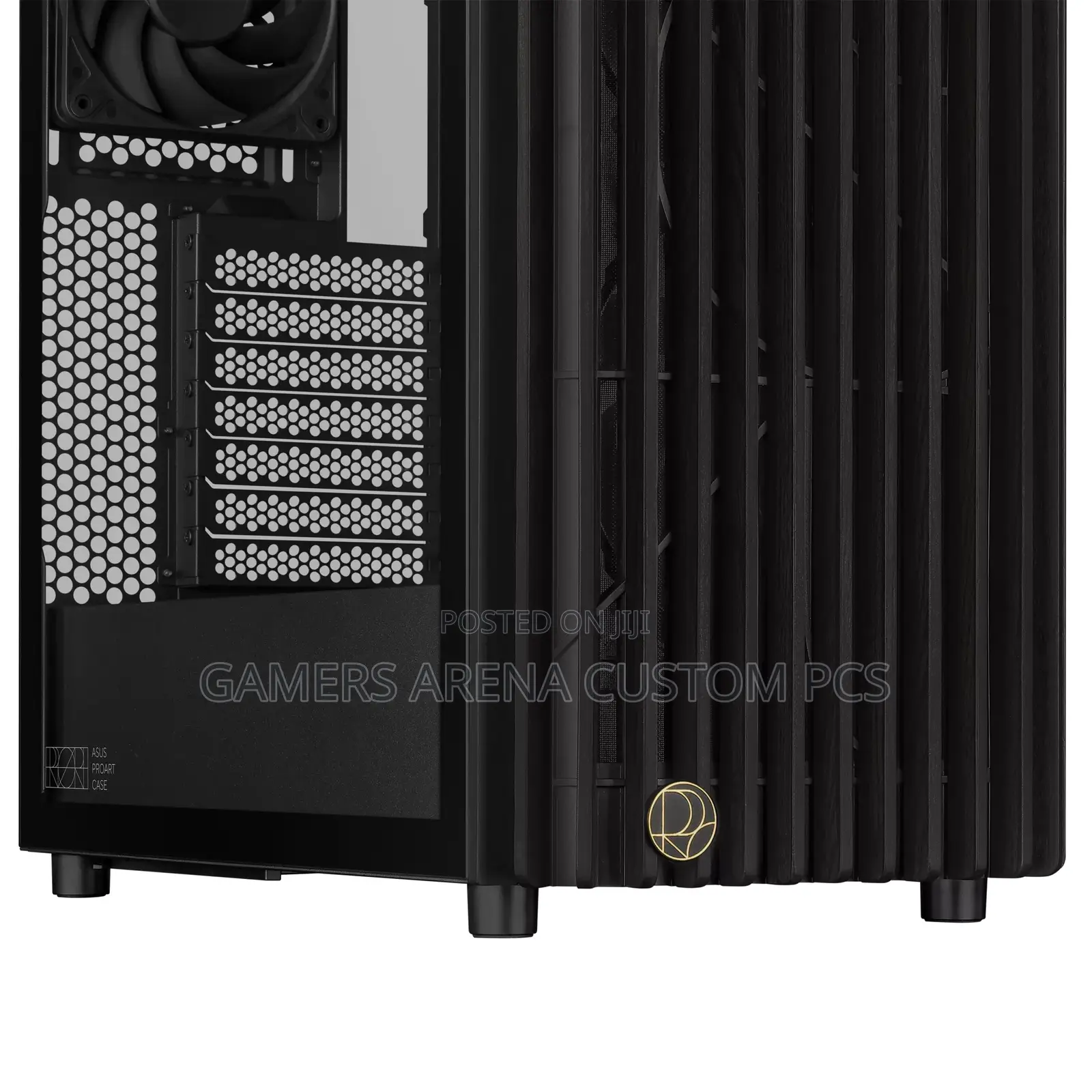 Asus Proart Pa401 Wood Edition Atx Mid-Tower Computer Case.