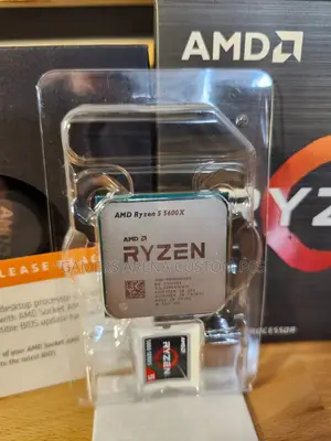 Amd Ryzen 5 5600x 6-Core, 12-Thread Desktop Processor New Tray