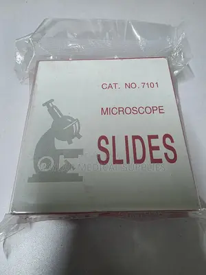 Microscope Slides Plain 50pcs | Laboratory Glass Specimen Slides