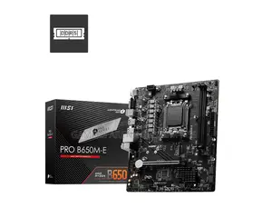 Msi Pro B650m-E Ddr5 Amd Am5 Matx Motherboard