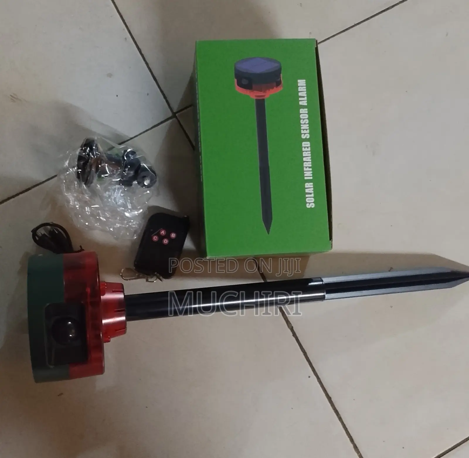 New Long Range Garden and Wall Solar Alarm Sensor
