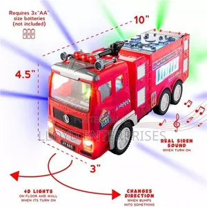 Kids Fire Truck Toy