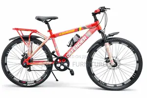 Defender Bike Size 26–Strong Frame, Rear Carrier, Off-Road Tires