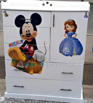 Kids/Baby Chest Drawer Cabinet - Cartoon Themed