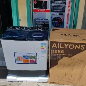 Ailyons Awtt10h 10kg Twin Tub Washing Machine