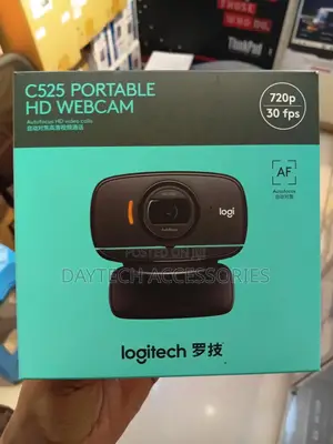 Logitech C525 Portable Hd 720p Video Calling With Autofocus - Black
