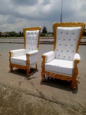 Antique Pedicure Seats/ White Gold Pedicure Seats