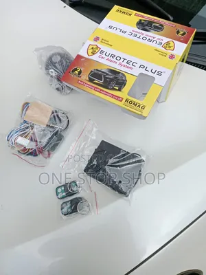 Original Advanced Eurotec Alarm System With Cut Out and 2 Remote Key