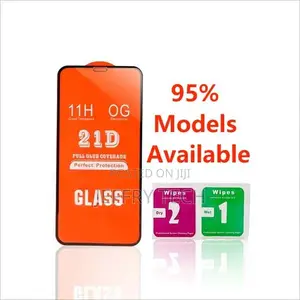 Screen Guard 21 / 9d Screen Protector Glass for iPhone X , Xr , 11 ,12