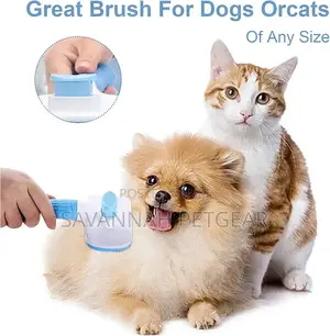 Self Cleaning Pet Slicker Brushes With Smooth Handle