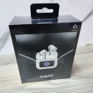 Infinix Ai Buds, Ip67 Water Resistant, Adjustable Ear-Hooks