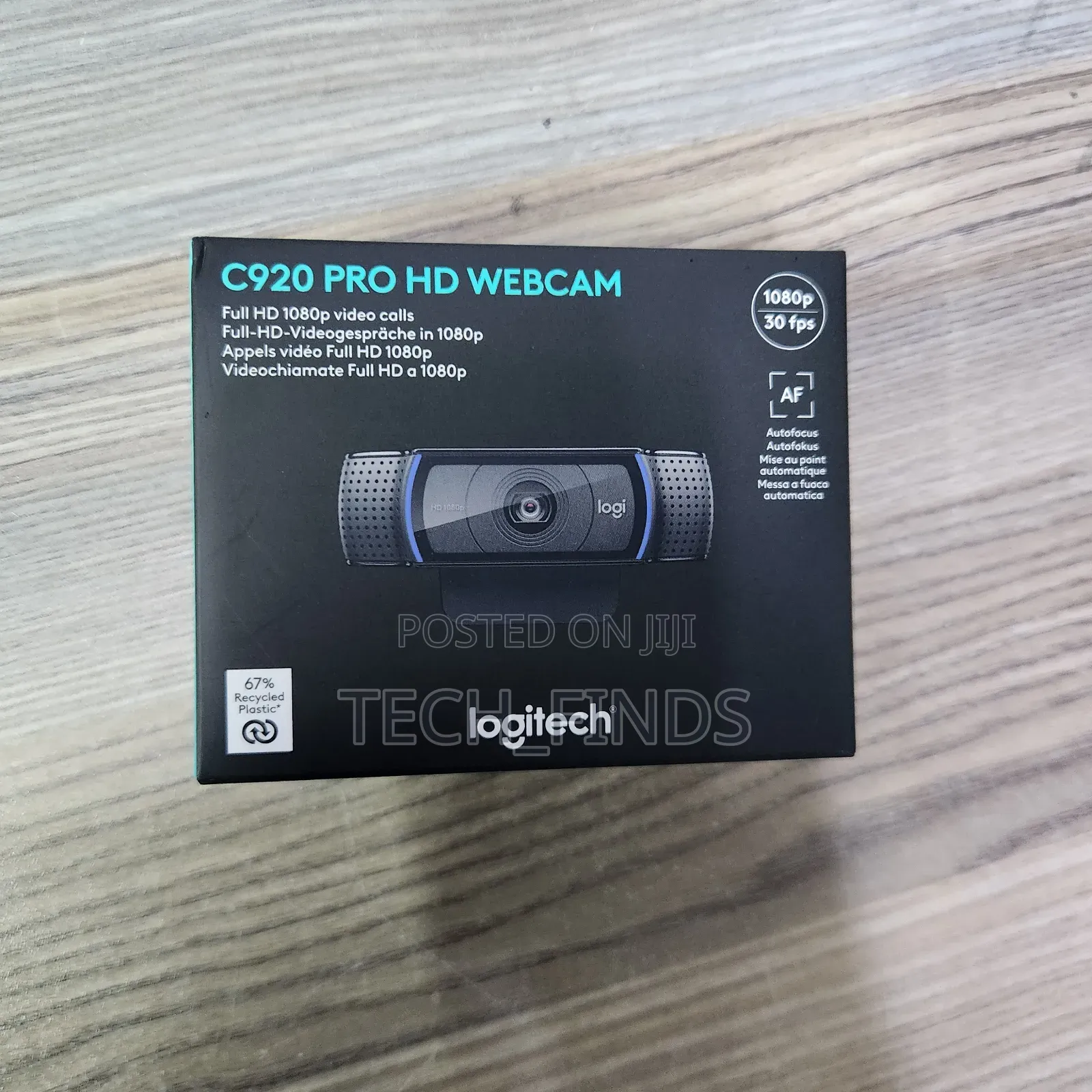 Logitech Hd Pro Webcam C920, Widescreen Video Calling