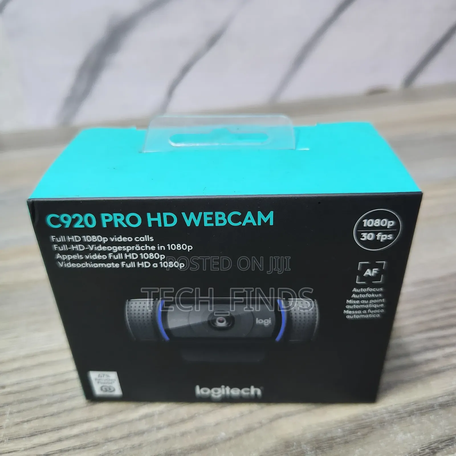 Logitech Hd Pro Webcam C920, Widescreen Video Calling