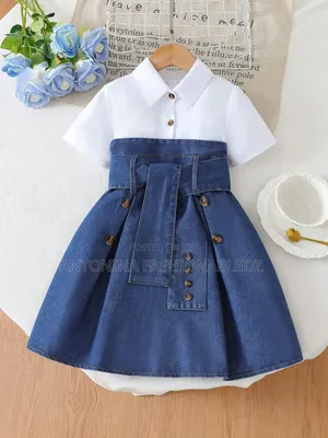 Adorable Girls Dress 4-7yrs