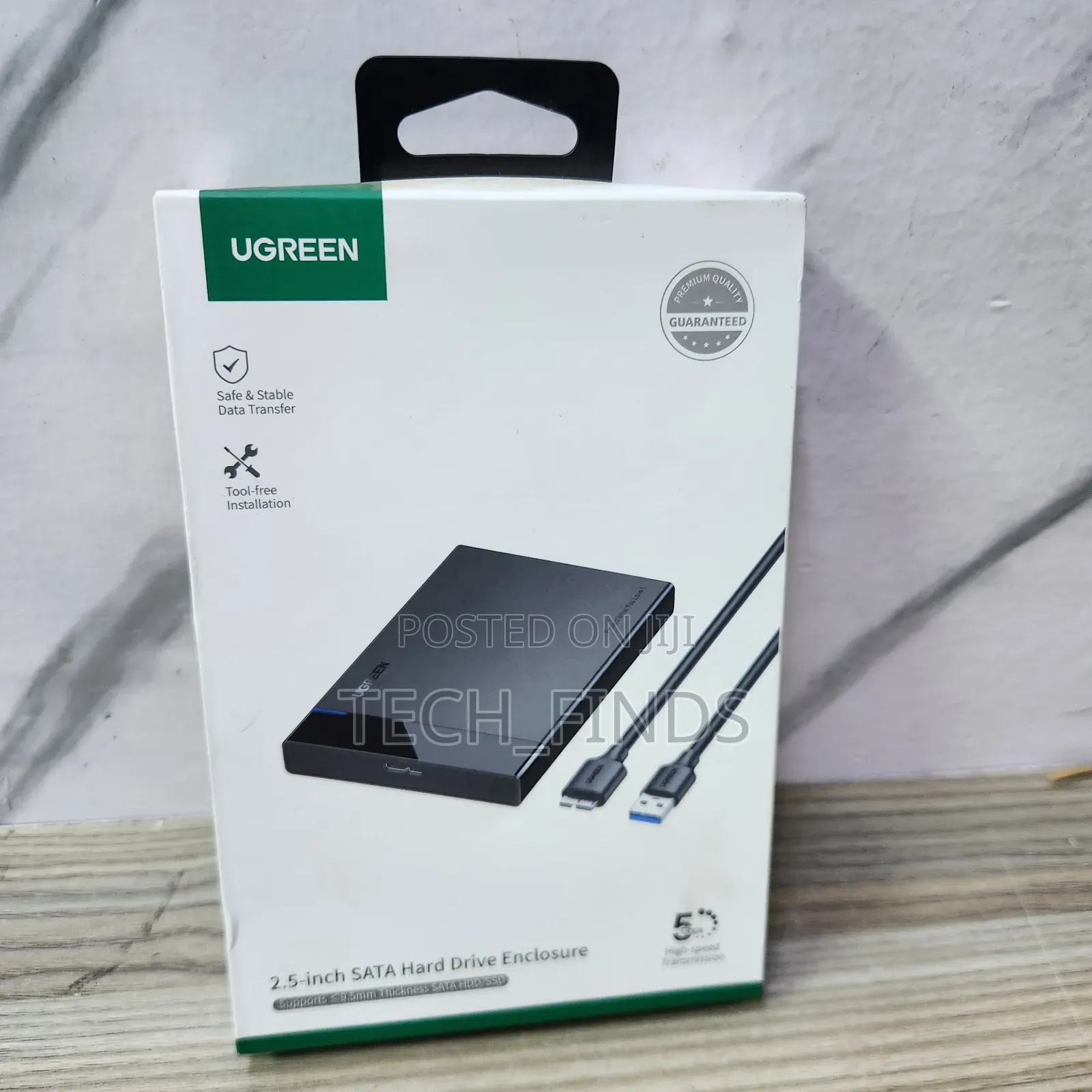 Ugreen Us221 2.5" Sata Hard Drive Enclosure