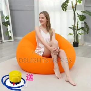 Bean Sofa) Inflatable Lazy Sofa Seat-P
