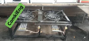 Mild Steel Double 4ring Cooker