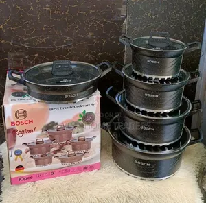 Bosch 10pc Cookware* Black 