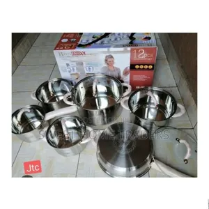 *Bominox 12pc Stainless Steel Cookware Set*