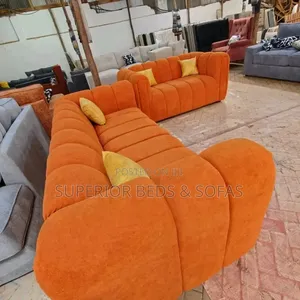 Orange Bubble 3 Seater Sofa - Payment on Delivery