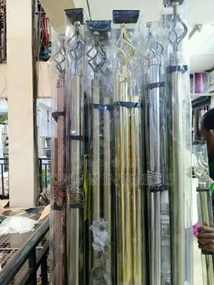 Curtain Rods | Flexible Length, Perfect Finish 2m Single