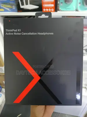 The Lenovo Thinkpad X1 Active Noise Cancellation Headphones.