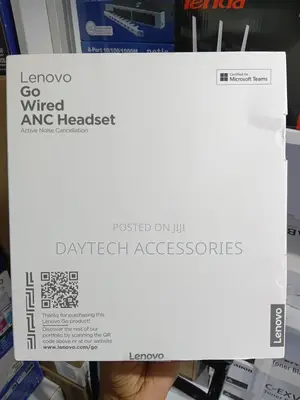 Lenovo Go Wired Active Noise Cancelling Usb C Headset