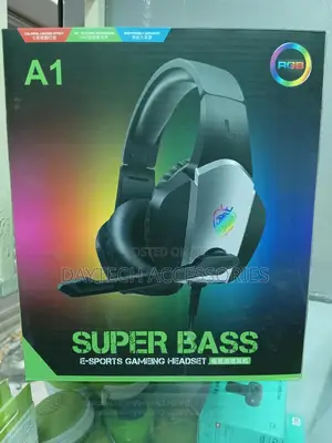Gaming Headphone Headset Super Bass A1