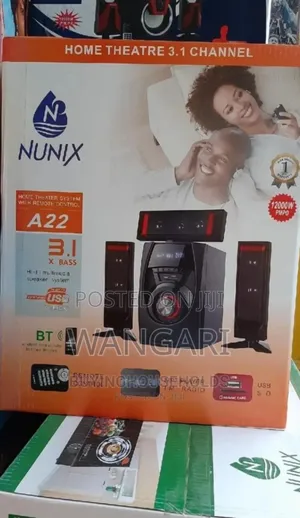 Colour Black New Nunix A22 Subwoofer