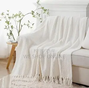 Nordic Knit Throw Blanket Size 160*180cm
