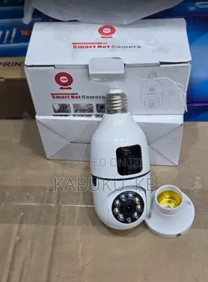 Bulb Dual Lens Wifi Camera