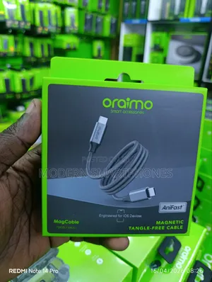 Oraimo Magcable 1m 60w Type-C to Type-C Data Cable