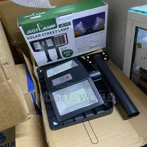 300w Solar Light With Remote Timer Brightness Control