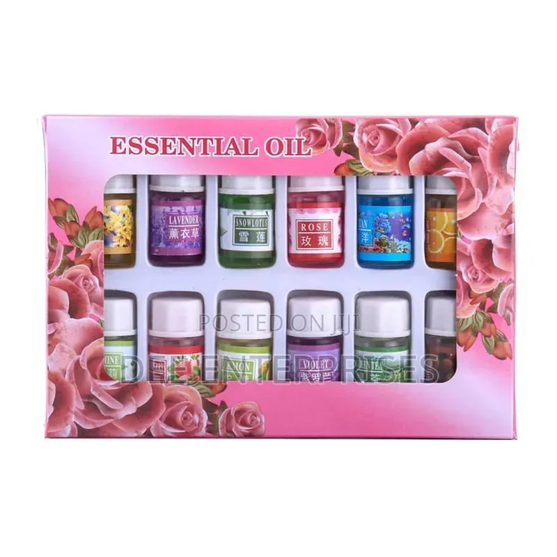12 Pieces Essential Oils